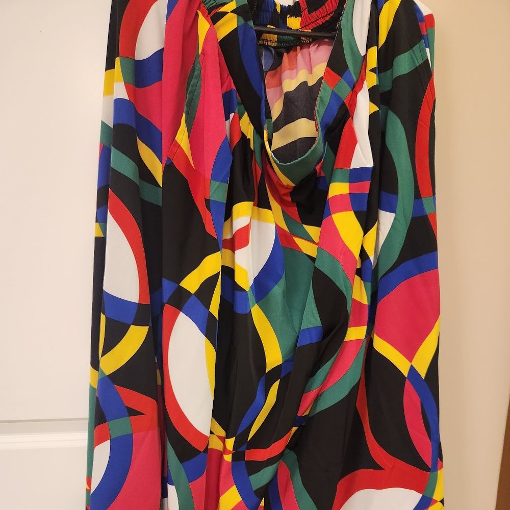 Wide leg trousers
